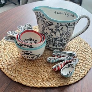 Anthropologie Baking Measuring Set
